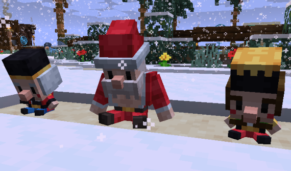 Christmas is Here on SquirtleSquadMC!